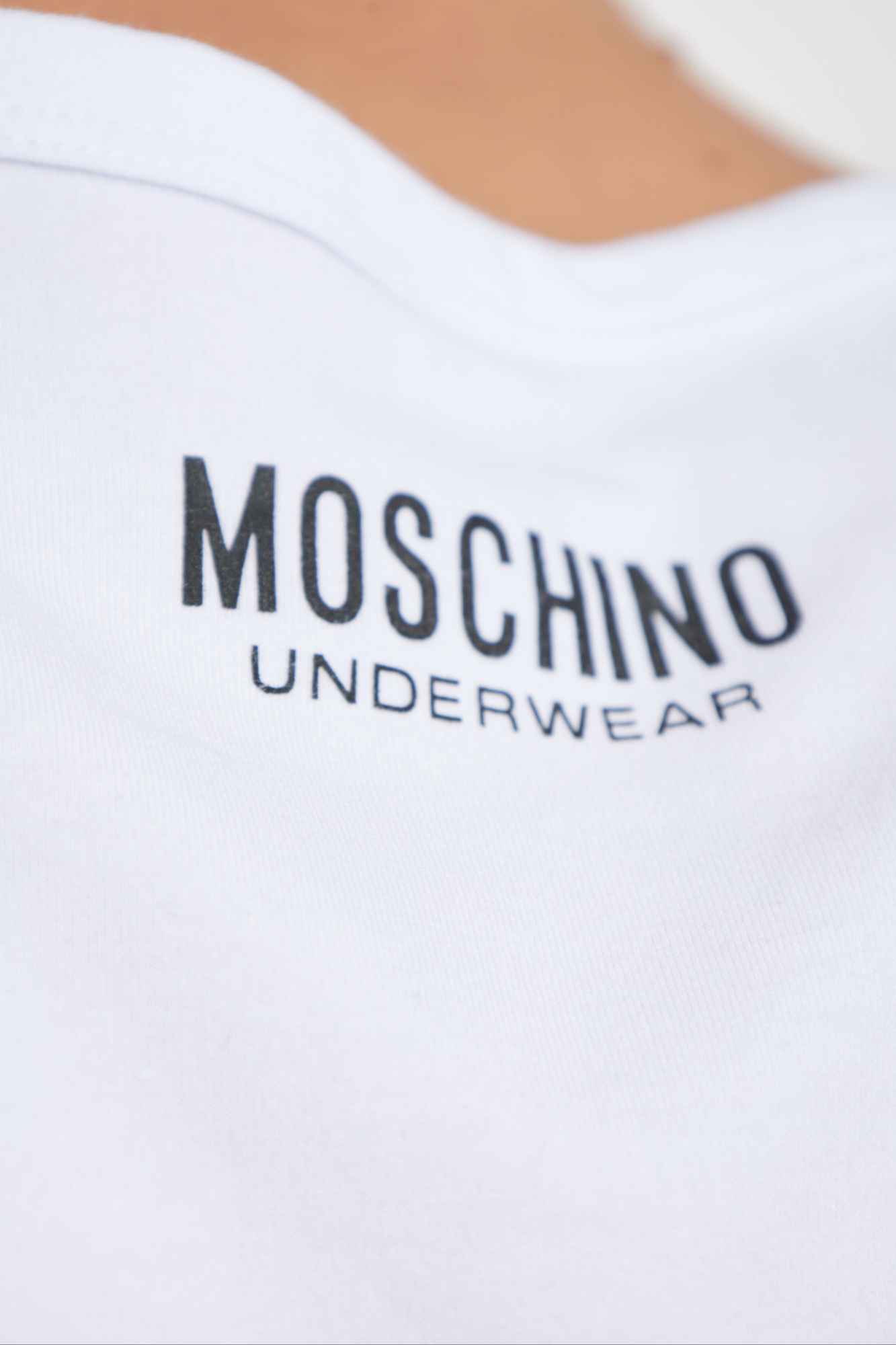 MOSCHINO 2点セット トレーナー&Tシャツ Moschino 2-pack of t-shirts from the 'Underwear' collection